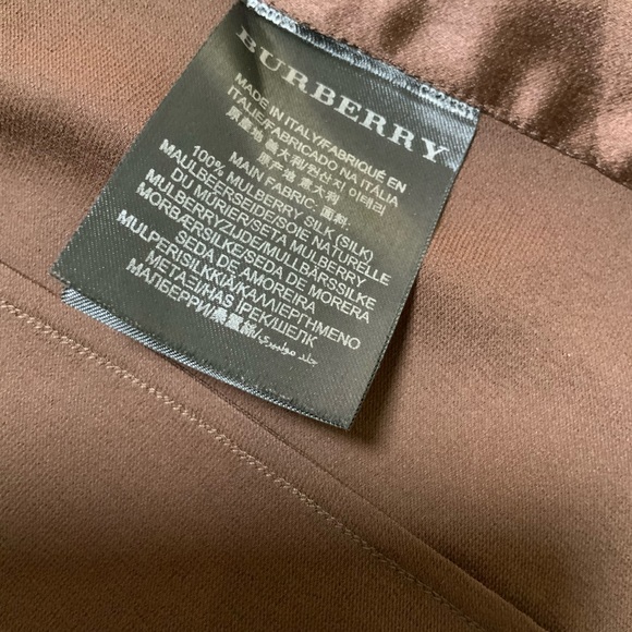Burberry prorsum mulberry silk blouse 8 - Picture 6 of 12